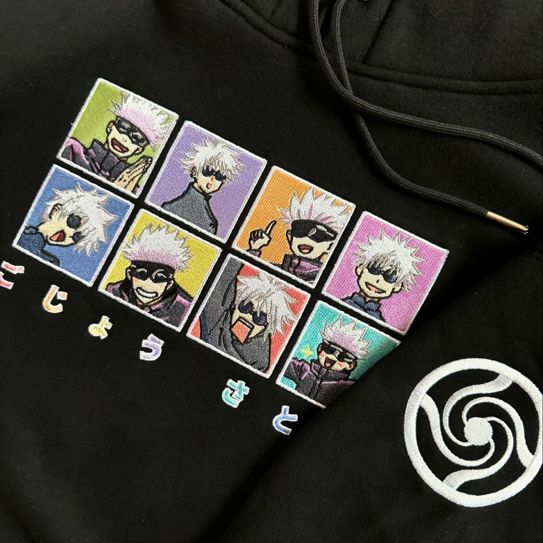 Gojo Faces Hoodie