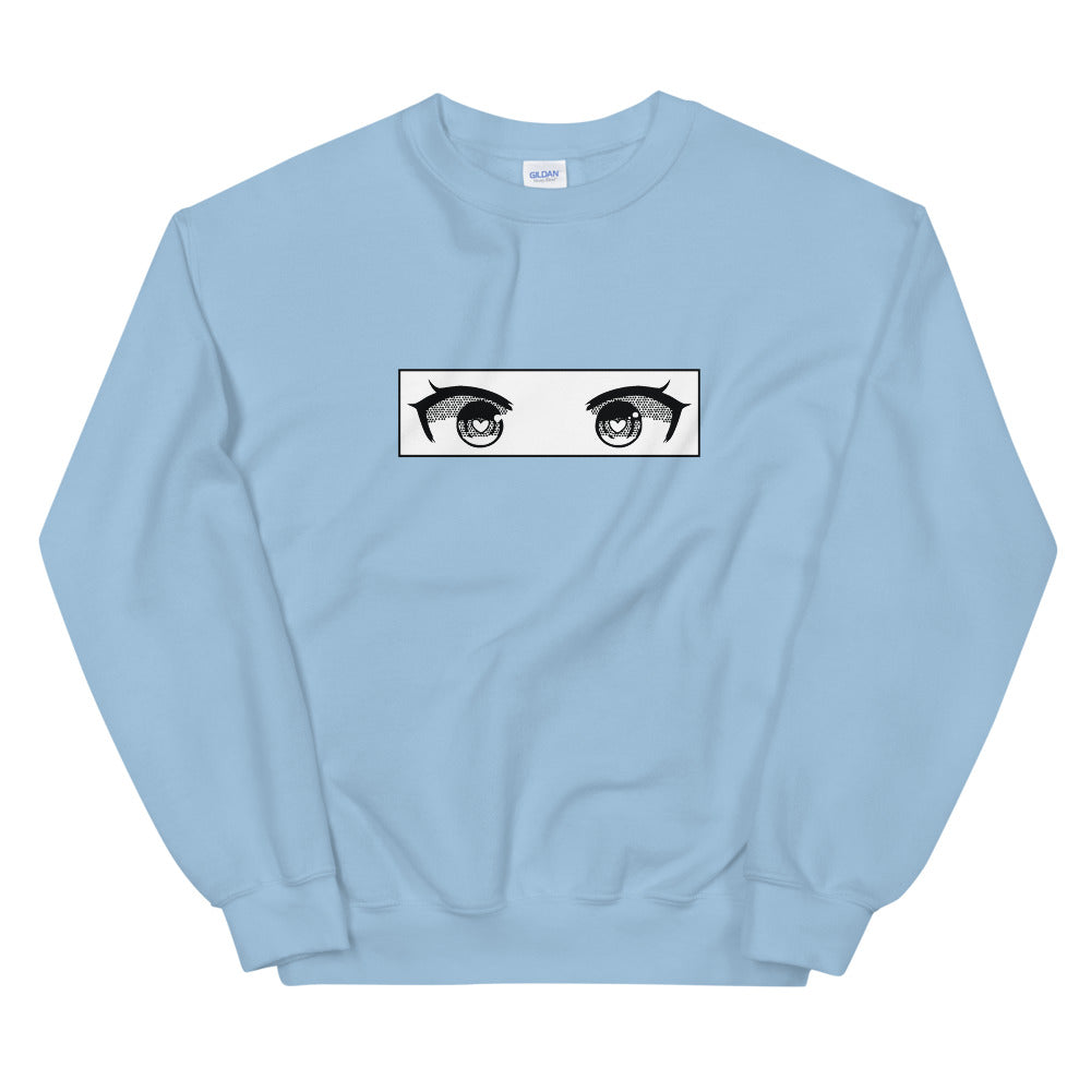 Heart with eyes on sale sweater